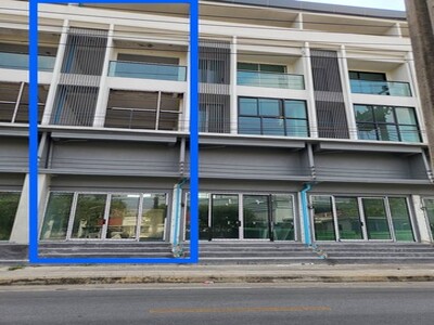 ขาย อาคารพาณิชย์ 4.5 ชั้น 228 ตร.ม. ติดถนน ใกล้รถไฟฟ้า BTS บางหว้