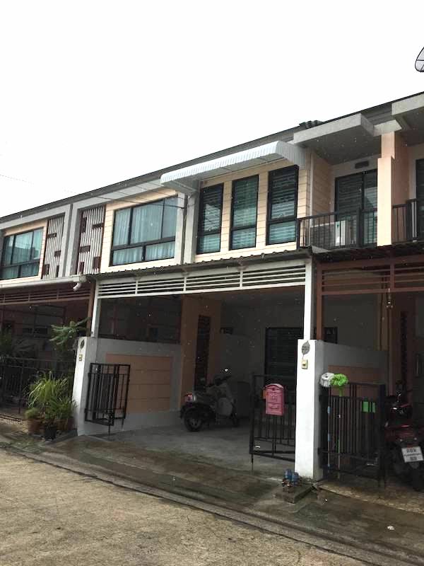 BH1722 ให้เช่าบ้านทาวเฮ้าน์ 2 ชั้น หมู่บ้านไทม์โฮม อ่อนนุช40 ใกล้ BTSอ่อนนุช/บางจาก