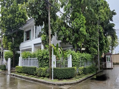 ปล่อยเช่า บ้านเดี่ยว 2 ชั้น (หลังมุม) โครงการเศรษฐสิริ บางนา–วงแห