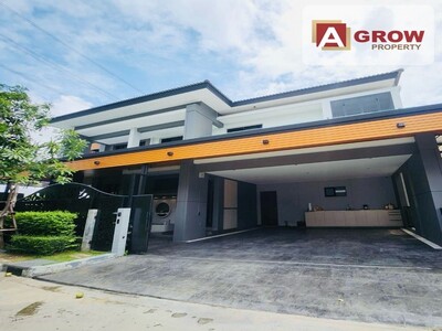 ให้เช่าหมู่บ้านเดอะซิตี้ บางนา กม.7 บ้านสวย ตกแต่งพร้อมเข้าอยู่ได