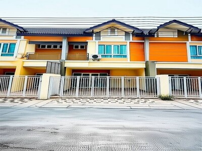 ขายทาวน์โฮม 2 ชั้น The Palm City Hill Pattaya ถนนชัยพรวิถี 25
