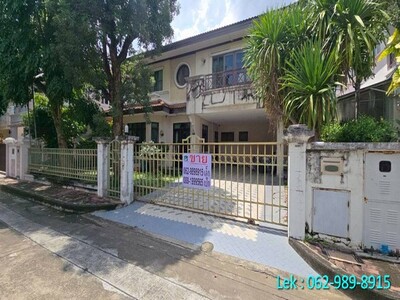 ขายบ้านเดี่ยวดีไซน์อบอุ่น “ธาริณี ประชาชื่น” เนื้อที่  70 ตรว. 