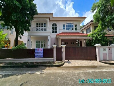 ขายบ้านเดี่ยว 2 ชั้น ธาริณี ประชาชื่น เนื้อที่ 81 ตรว. 