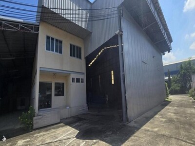 ให้เช่าโรงงาน พร้อมออฟฟิศ 2 ชั้น ถนน 346 (ปทุมธานี-บางเลน) ปทุมธา