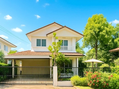 บ้านเดี่ยว 2 ชั้น MRTตลาดบางใหญ่ 3.52กม. โลตัส คลองถนน 2.7 กม.  