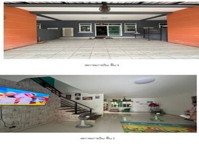 ขายทาวน์เฮ้าส์มือสองพานทอง  โครงการทรัพย์รุ่งเรืองซิตี้ 2 อมตะ-พา