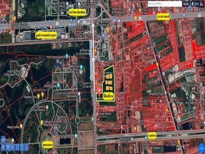 ขายที่ดินติดถนน​พุทธมณฑลนครปฐมอยู่ตรงข้ามสวนพุทธมณฑลราคาดี