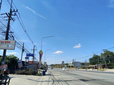 ขายที่ดิน ใกล้ สี่แยกนิคมพัฒนา.,โลตัสนิคมพัฒนา นิคมพัฒนา ถ.3375 ร