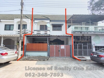 ขายทาวน์เฮ้าส์ สายไหม 81 ม.อภินคร 20.5 ตร.ว. ติดถนนเมน สภาพสวย รา