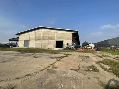 CH1163 ให้เช่าโกดัพื้นที่สีม่วง บางบัวทอง สุพรรณบุรี 2,600 ตรม.