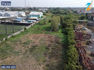 ขายด่วนที่ดิน 7 ไร่ 3 งาน 84.1 ตารางวา  ทุ่งครุ ติดถนนเลียบกาญจนา