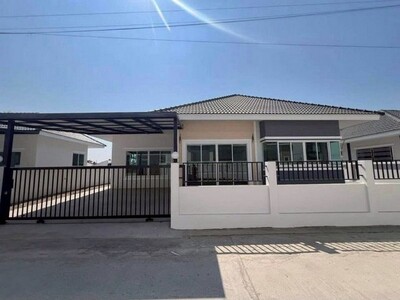 บ้านใหม่ชั้นเดียว ทำเลเดินทางสะดวก พร้อมของแถมครบ หางดง