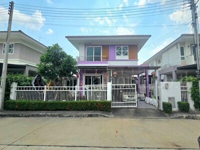 บ้านเดี่ยว  ศุภาลัย การ์เด้นวิลล์ รังสิต คลอง 2 เดินทางสะดวก