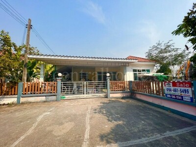 บ้านเดี่ยว 1 ชั้น เกษมสุข ลำลูกกา คลอง 7 หลังริม ราคาถูก