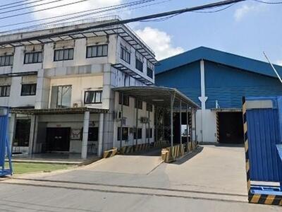 ขายโกดัง 7-3-30ไร่ 5,000ตร.ม. มีเครน10ตัวติดถนนพระราม2กม.18