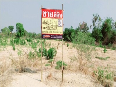 ขายที่ดินเปล่า โซนปากน้ำโพ  64.2 ตรว. (หลังสนามกีฬาจังหวัดนครสวรร