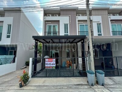 ให้เช่า ทาวน์โฮม ซิตี้เซนส์ ดอนเมือง - สรงประภา หลังริม 