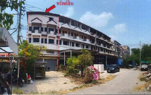 ขายอาคารพาณิชย์ 3 ชั้น 2 คูหา แจ้งวัฒนะ ปากเกร็ด PBSA60163