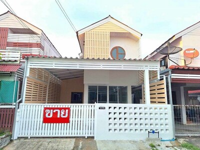 ขายบ้าน2ชั้น 21ว. 2น1น 1.29ล. บ้านเอื้ออาทรสันกำแพง เชียงใหม่