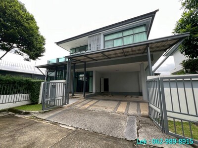 ให้เช่า บ้านเดี่ยว 2 ชั้น  เศรษฐสิริ กรุงเทพกรีฑา   เนื้อที่ 62 ต