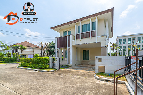 ขาย บ้านเดี่ยว เดอะ ซิตี้ พระราม 5 ราชพฤกษ์ 2  หลังมุมติดสโมสร 88.8ตร.ว. บ้านยังใหม่ สวยพร้อมอยู่