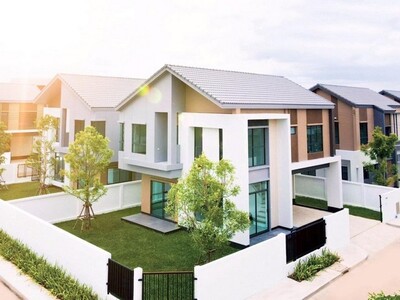 ขายบ้านเดี่ยว 2ชั้น โครงการ Vario สุวรรณภูมิ ที่ดิน 77 ตรว 