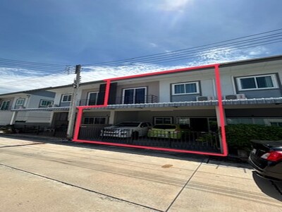 ขายทาวน์เฮาส์ 2 ชั้น หมู่บ้าน ฟ้าใสวิลล์ 2 ( Fahsai ville 2 ) 