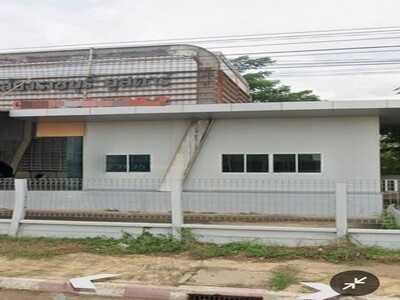 เช่าโกดังพร้อมมีหน้าร้าน ติดถนนเลี่ยงเมืองราชบุรี 