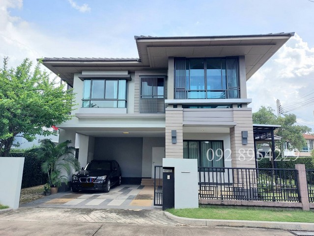 ขายบ้านเดี่ยวเศรษฐสิริ ชัยพฤกษ์-แจ้งวัฒนะ 78 ตร.วา หลังมุม ตกแแต่งสวยมาก