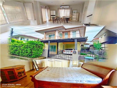 เฟอร์ครบทั้ง รร.สาธิตพัฒนา ให้เช่าบ้าน 2ชั้น 50ตรว.หทัยราษฎร์ 39 