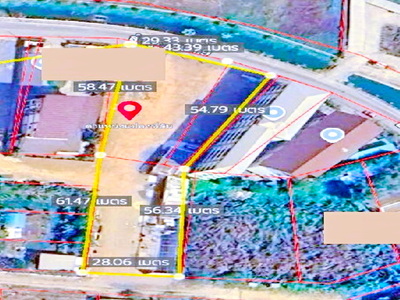 โชว์รูม ร้านอาหาร ที่จอดรถ 2ไร่ 1งาน  BTS คูคต 1.7กม. ให้เช่าที่ด