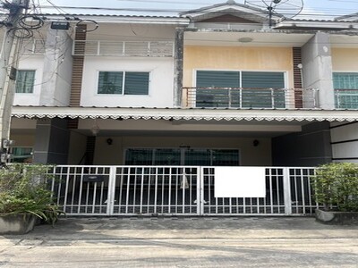 ขายทาวน์เฮ้าส์มือสองเมืองชลบุรี  โครงการบ้านมีสุข 5 ชลบุรี