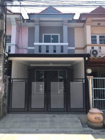 ขายทาวน์เฮ้าส์ บ้านพุทธชาต รีโนเวทพร้อมอยู่ แยกบางพลูตลาดบางบัวทอง ใกล้สถานีรถไฟฟ้าแยกบางพลู นนทบุรี