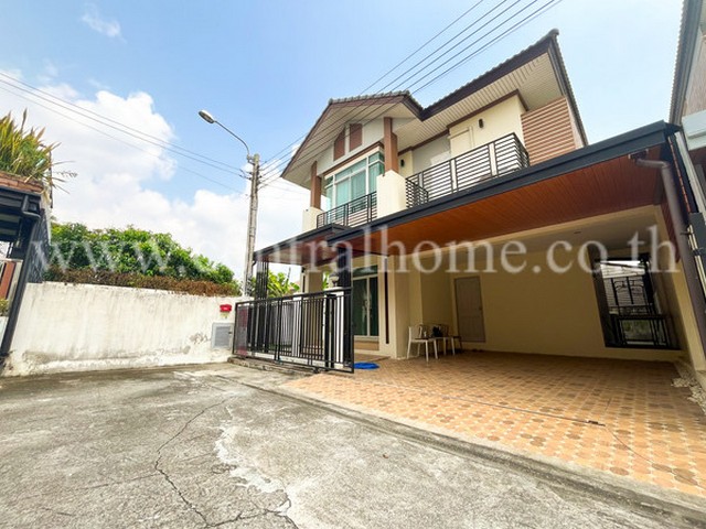 บ้านแฝด ชิชากร 2 หลังมุม - โครงการติดถนนกาญจนาภิเษก ใกล้ ตลาดบางใหญ่