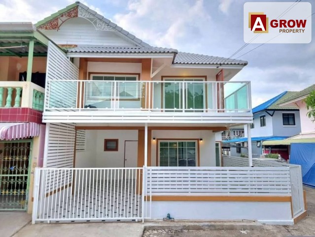 ม.พฤกษา3 ริมคลอง3 หลังมุม  บ้านรีโนเวทใหม่พร้อมเข้าอยู่