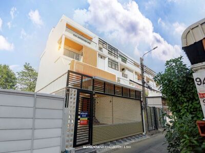 ขายทาวน์โฮมหลังใหญ่ 4ชั้น 52ตรว. 6นอน ประชาอุทิศ1 ห้วยขวาง รีโนเว