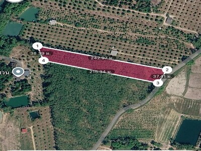 ขายที่ดินเมืองระยอง  5 ไร่พร้อมสวนยาง