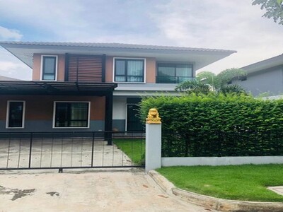 รหัสC7118 ให้เช่า ขายบ้านเดี่ยว 2 ชั้น หมู่บ้านคณาสิริ วงแหวน-ลำล