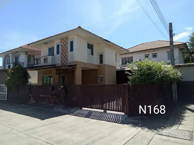 ขายบ้านหมู่บ้านลภาวัน18  ปากเกร็ด จ.นนทบุรี   บ้านผ่อนตรงกับเจ้าของ  