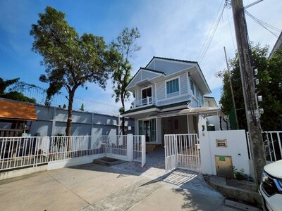 ขายบ้านเดี่ยวหลังมุม หมู่บ้านสีวลี สุวรรณภูมิ–บางพลี รีโนเวทใหม่
