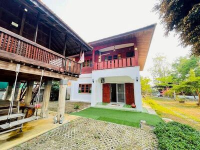 บ้านสวยพร้อมสวน ให้เช่า 15,000 บาท/ขาย 5.85 ล้าน สันกำแพง