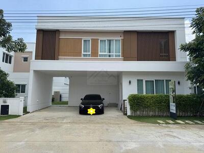 ให้เช่าบ้านเดี่ยว 2 ชั้น 58 ตรว. โครงการโมเดน บางนา-เทพารักษ์