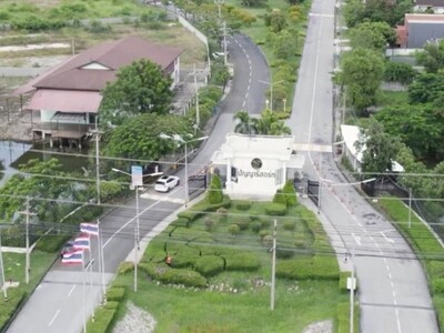 ที่ดินแปลงสวย ราคาดี ในโครงการ มบ.ปัญญารีสอร์ท บางพระ ชลบุรี