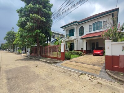 ขายบ้านมัณฑนา วงแหวน ปิ่นเกล้า ซอยวัดพระเงิน แปลงพิเศษโซนด้านหน้า