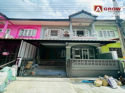 มบ.สุธาวีคลัสเตอร์เฮ้าส์ ตำหรุ-บางพลี ต่อเติมใหม่ ทำเลดี พร้อมเข้