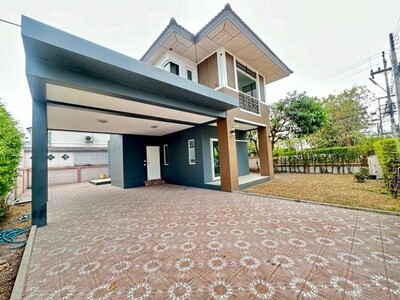 ขายบ้านเดี่ยว 2 ชั้น หมู่บ้านคันทรีโฮมเลคแอนพาร์ค อัสสัมชัญ - ศรี