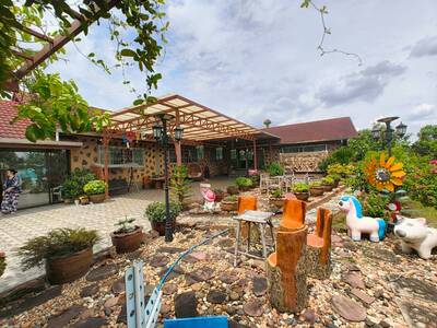 ขายที่ดินพร้อมบ้าน 371 ตรว.  ติดมหาวิทยาลัยราชมงคลธัญบุรี ปทุมธาน