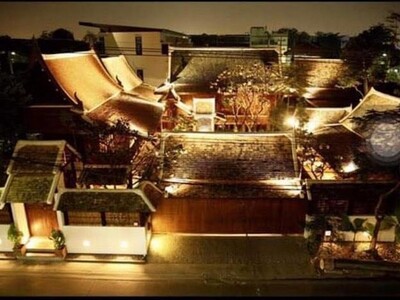 ขายบ้าน เรือนไทยโบราณ โชคชัย 4  กรุงเทพ ขนาด 164 ตารางวา
