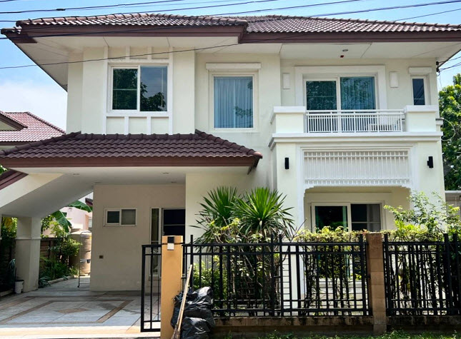 ให้เช่าบ้านหลังมุม 53 ตรว 4 นอน เซนโทร สุขุมวิท113 ใกล้ BTS แบริ่ง ใกล้นานาชาติ St.Andrews