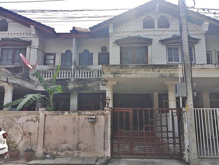 ขาย ทาวน์เฮ้าส์ 2 ชั้น 20 ตร.ว. ม.มณีพิมาน ถ.ติวานนท์ ปากเกร็ด นนทบุรี